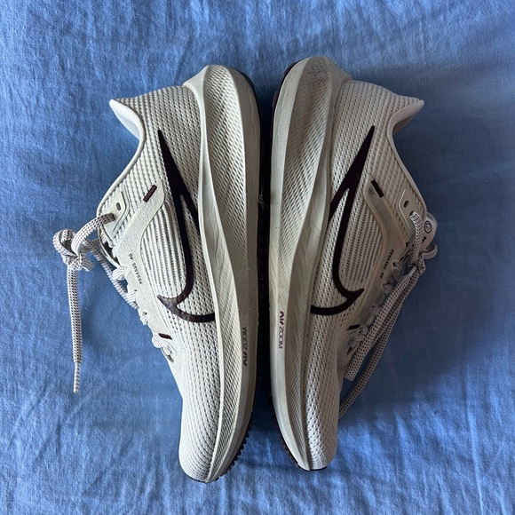 Nike Pegasus 40 Running Shoes Wowen’s 8 Brown & Mint/Creme - Picture 1 of 6